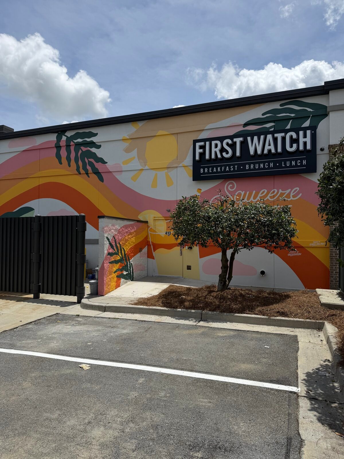 First Watch mural